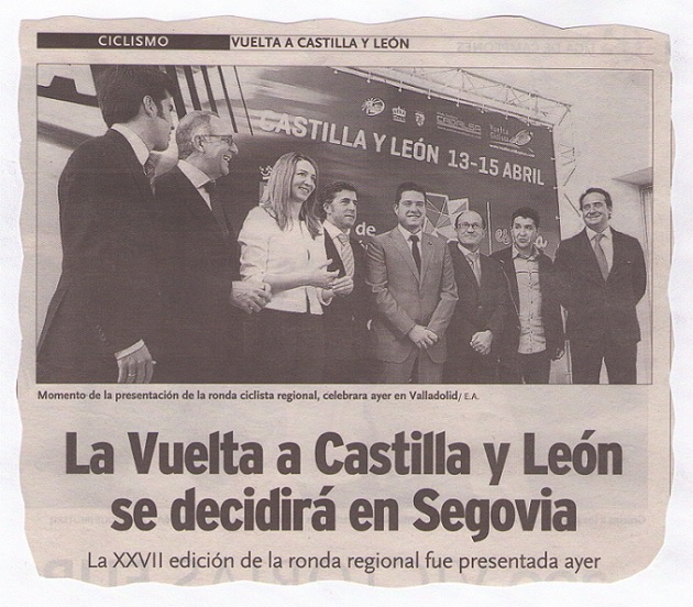 La Vuelta Ciclista a Castilla y León se decidirá en Segovia