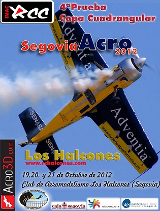 Cartel de la Copa Cuadrangular de Aeromodelismo