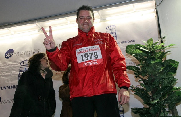 Javier Arranz corrió la Carrera de Fin de Año