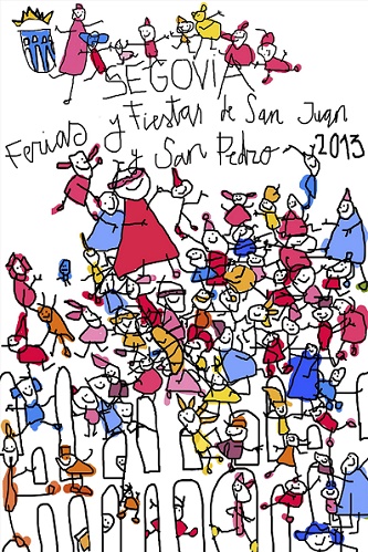 Cartel de Ferias y Fiestas de San Juan y San Pedro 2013